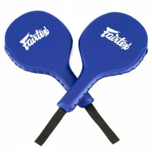 Боксерские лапы-ракетки Fairtex (BXP-1 blue)